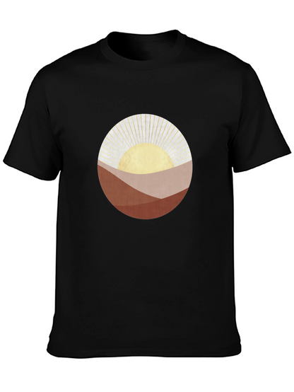 Sunset Graphic Tee - Modern Style