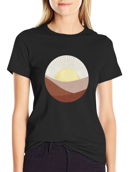 Sunset Graphic Tee - Modern Style