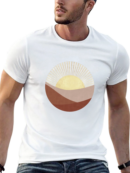 Sunset Graphic Tee - Modern Style