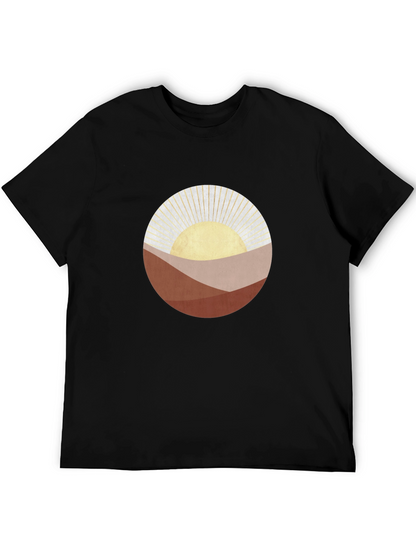 Sunset Graphic Tee - Modern Style
