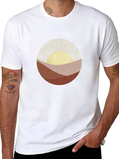 Sunset Graphic Tee - Modern Style