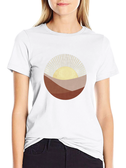 Sunset Graphic Tee - Modern Style