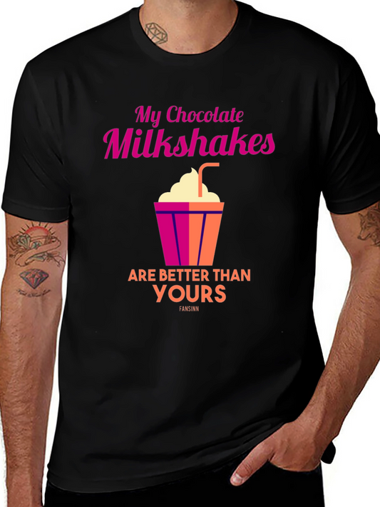 Chocolate Milkshake Graphic T-Shirt