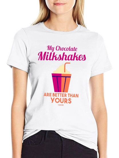 Chocolate Milkshake Graphic T-Shirt