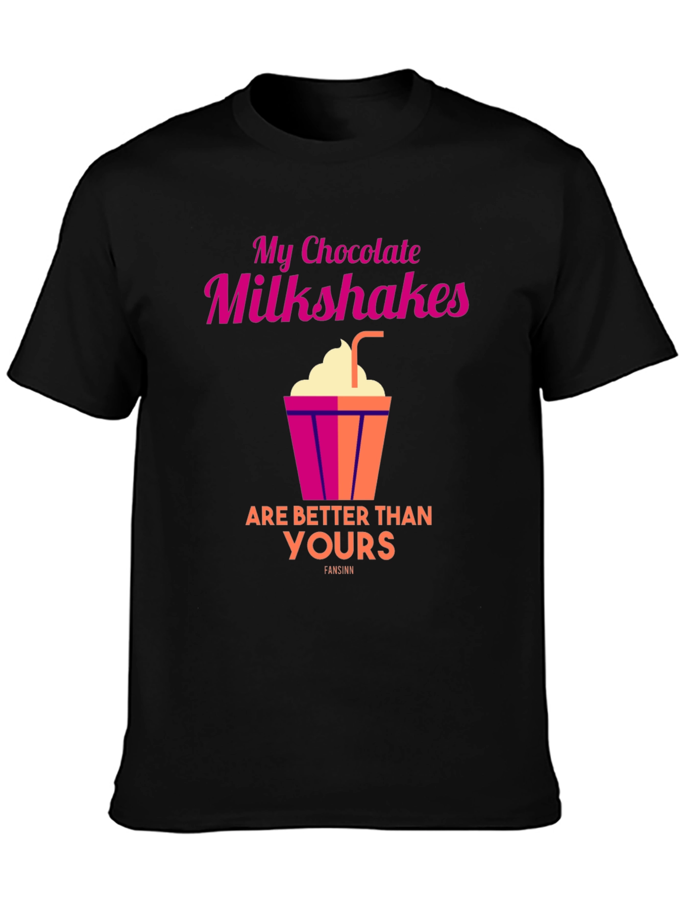 Chocolate Milkshake Graphic T-Shirt