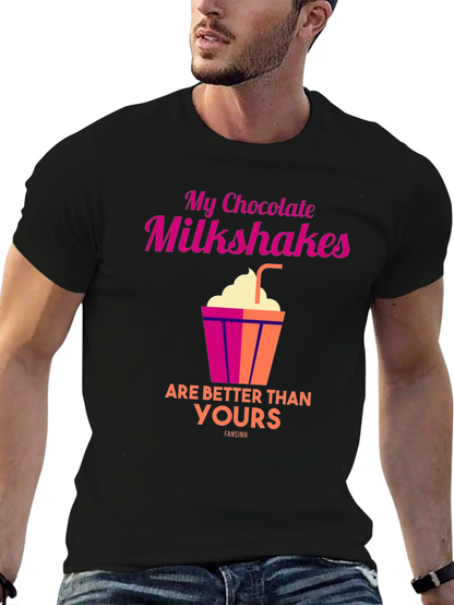 Chocolate Milkshake Graphic T-Shirt