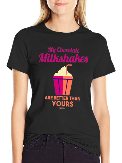 Chocolate Milkshake Graphic T-Shirt