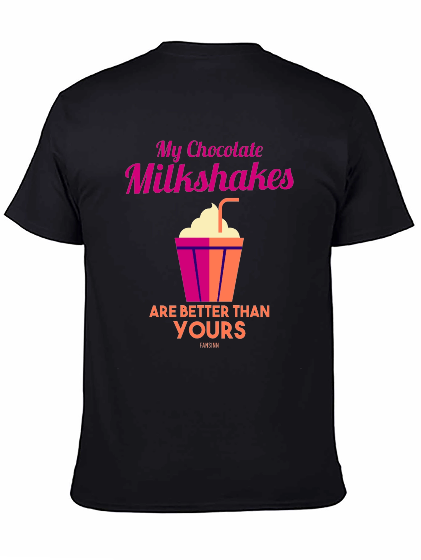 Chocolate Milkshake Graphic T-Shirt