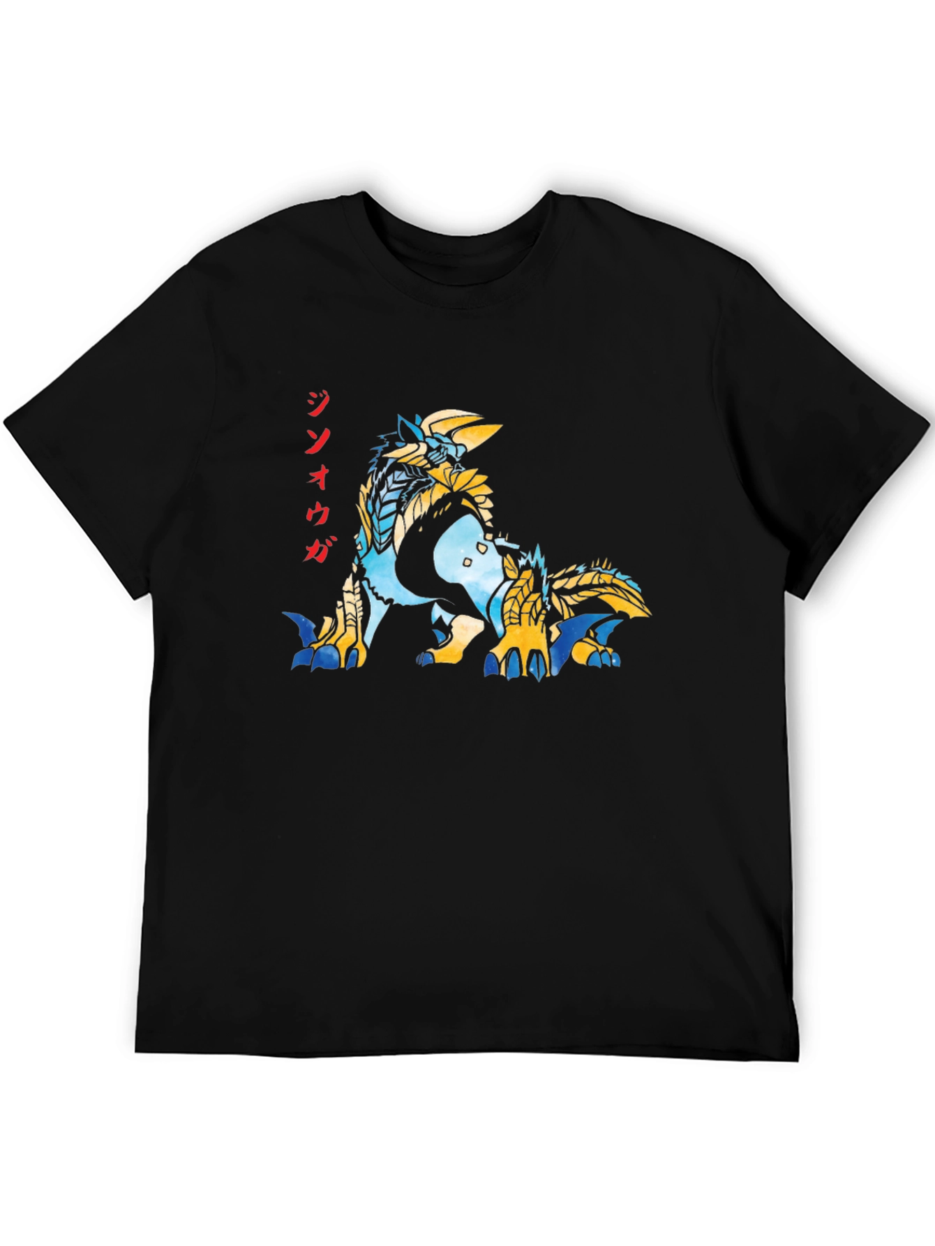 Monster Hunter Zinogre T-Shirt - Black Graphic Tee