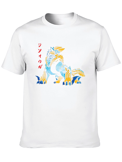 Monster Hunter Zinogre T-Shirt - Black Graphic Tee