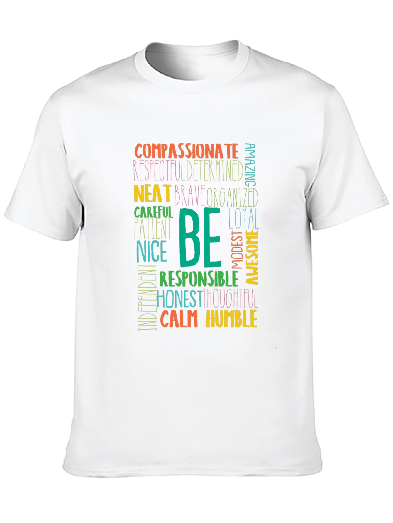 Be Inspirational Graphic Tee - Positive Message T-Shirt