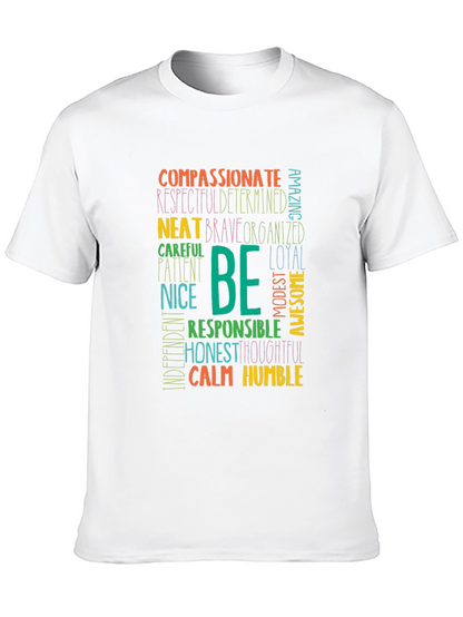 Be Inspirational Graphic Tee - Positive Message T-Shirt