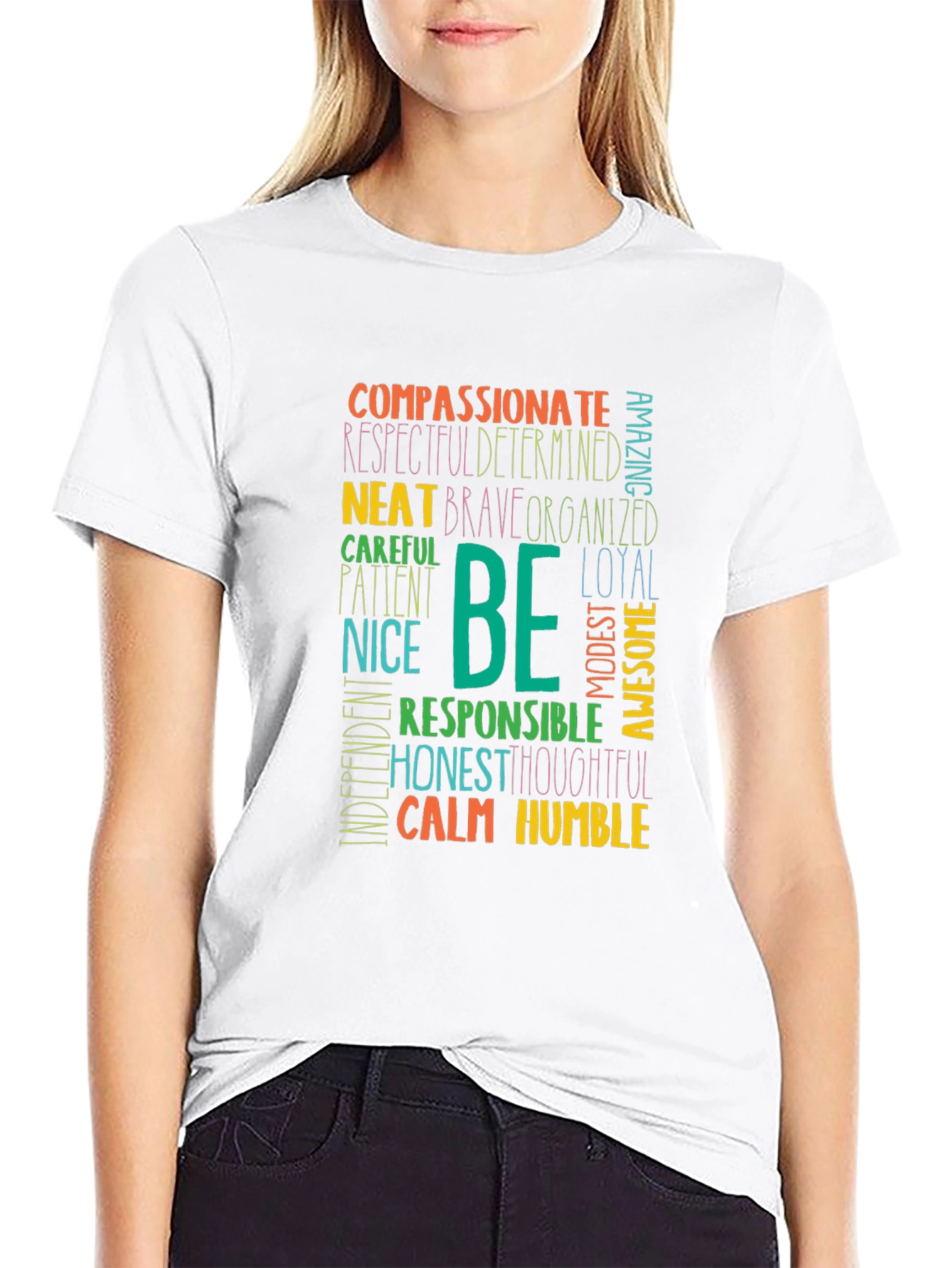 Be Inspirational Graphic Tee - Positive Message T-Shirt