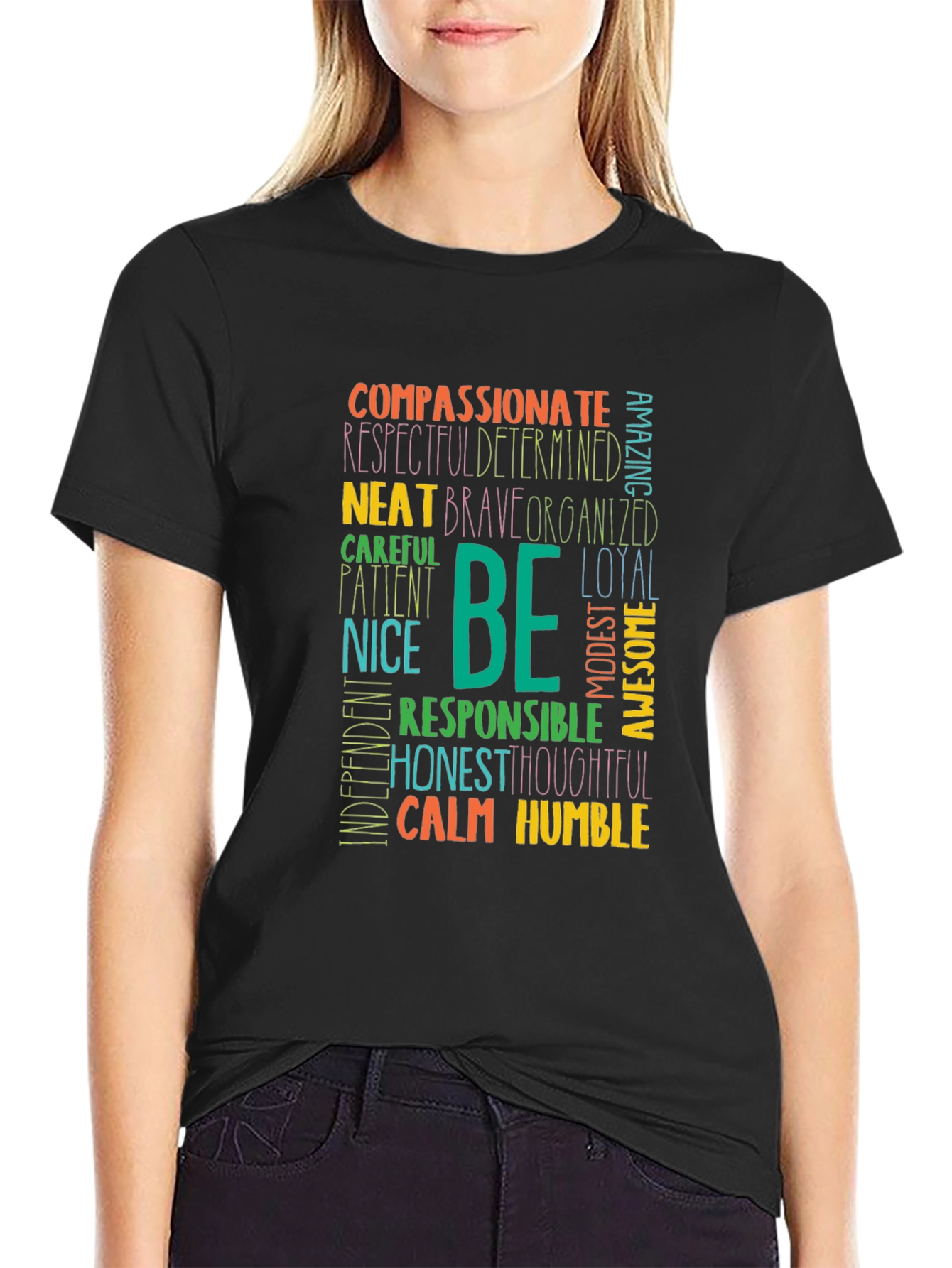 Be Inspirational Graphic Tee - Positive Message T-Shirt