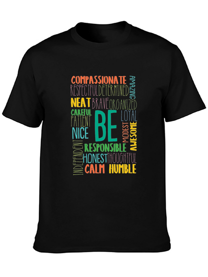 Be Inspirational Graphic Tee - Positive Message T-Shirt