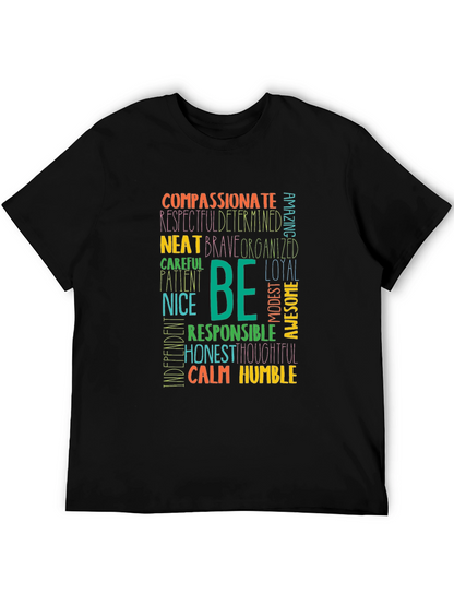 Be Inspirational Graphic Tee - Positive Message T-Shirt