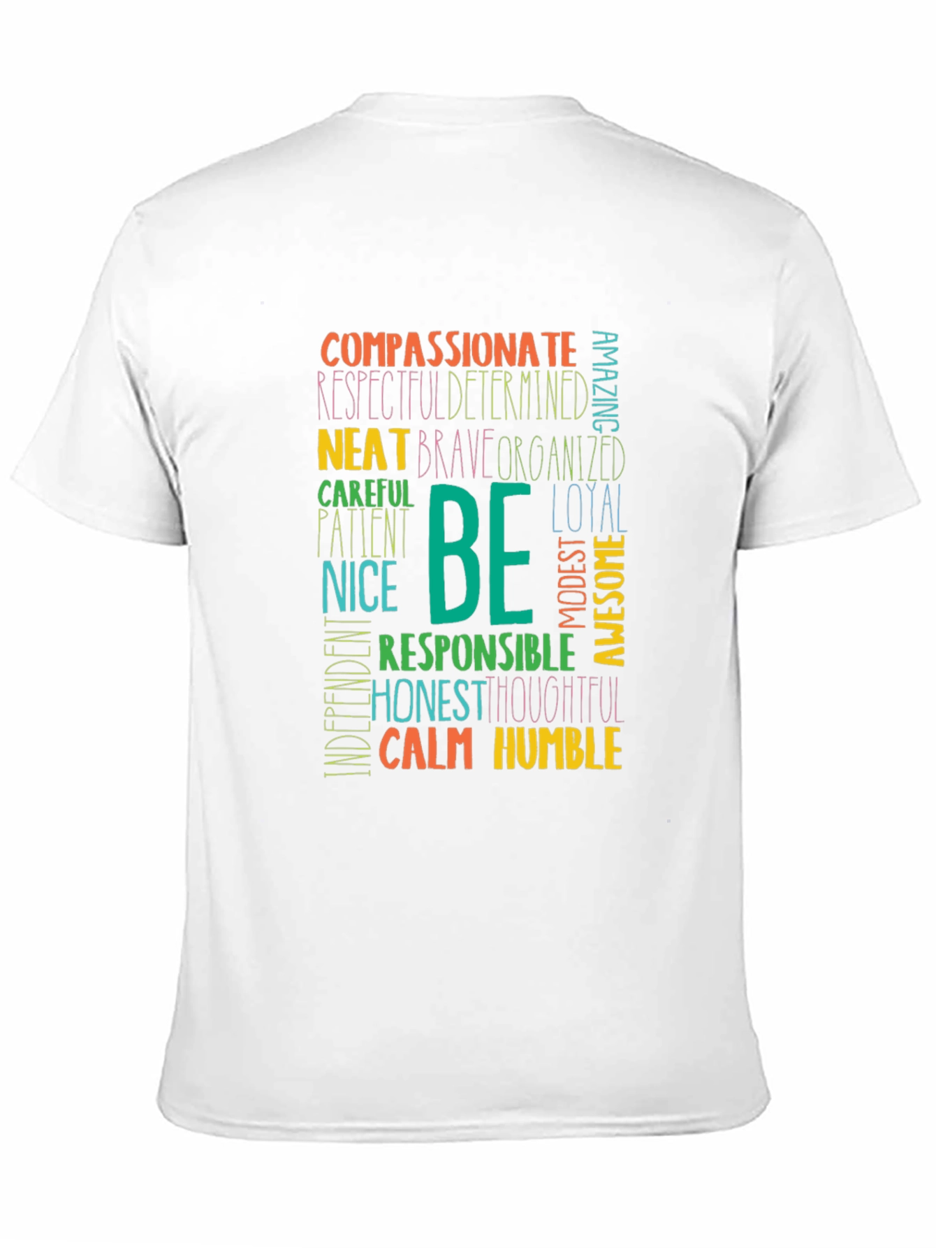 Be Inspirational Graphic Tee - Positive Message T-Shirt