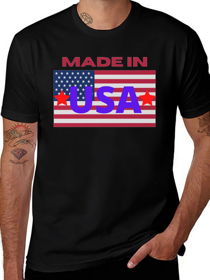 Made in USA Patriotic T-Shirt