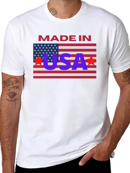 Made in USA Patriotic T-Shirt