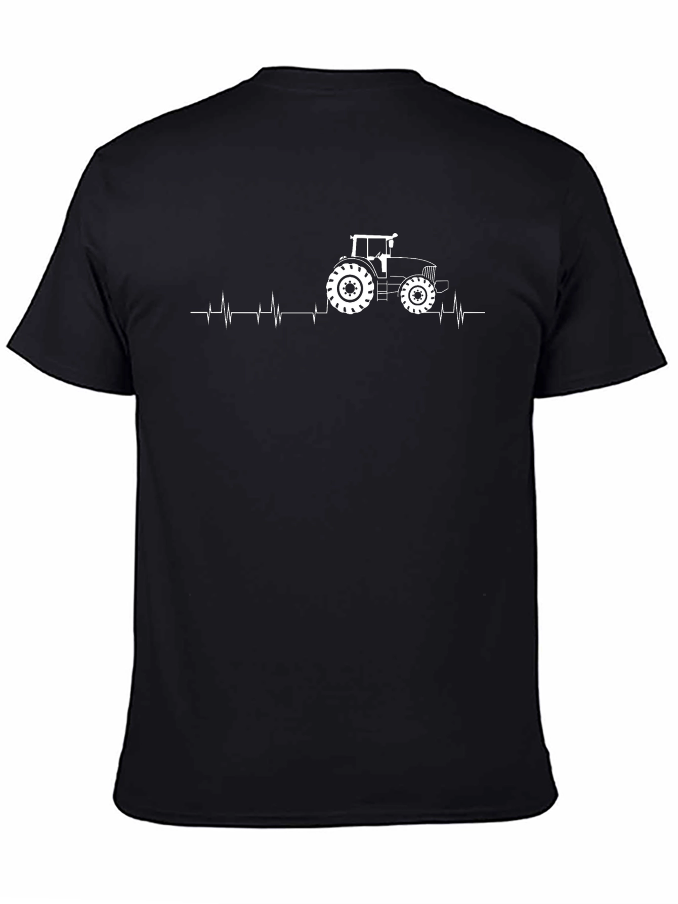 Tractor Heartbeat T-Shirt - Farmer Gift Tee
