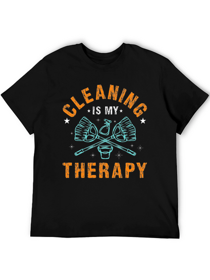 Cleaning is My Therapy T-Shirt