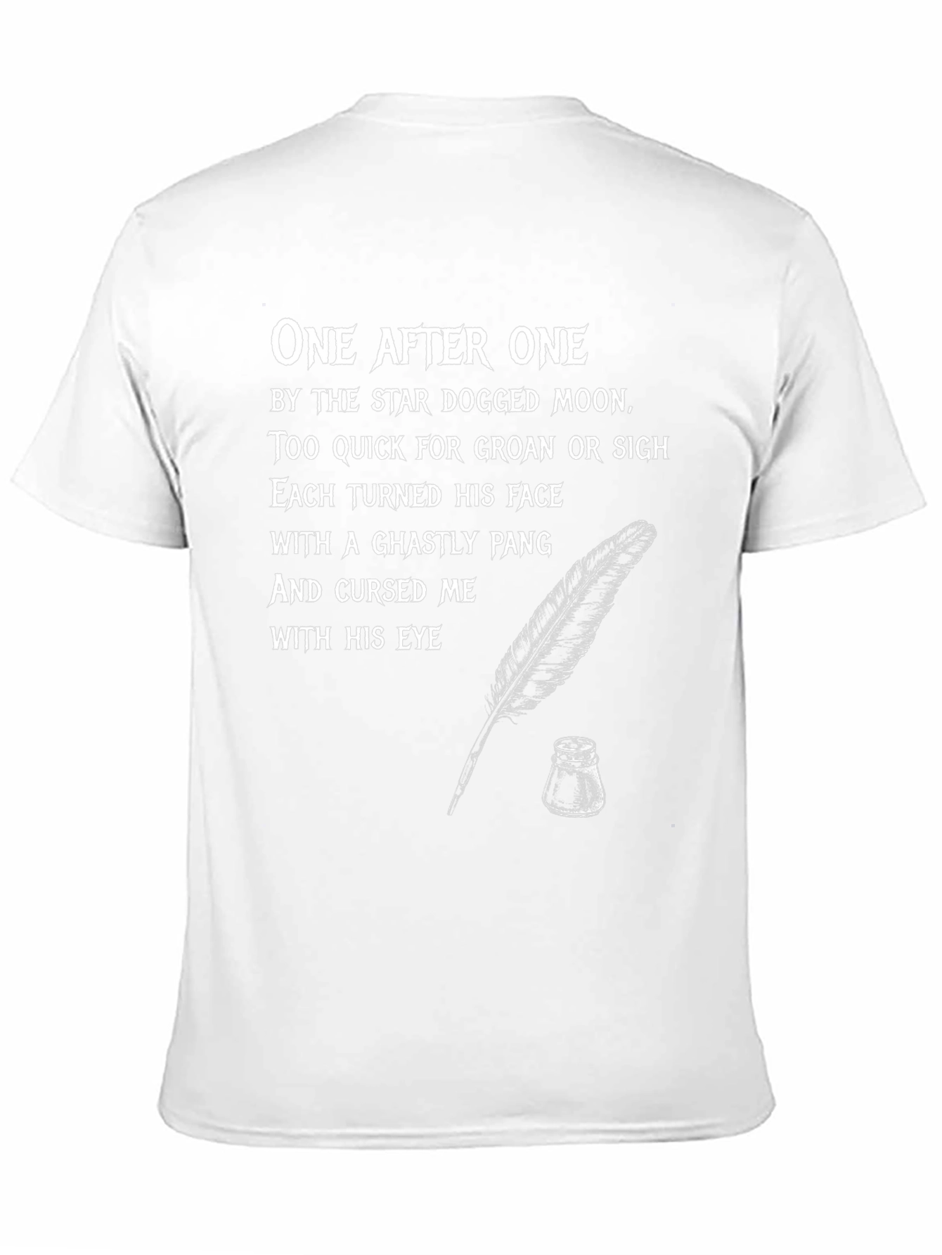 Poetry Print T-Shirt