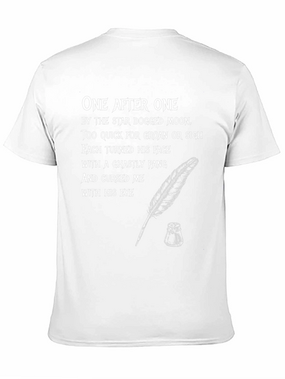 Poetry Print T-Shirt