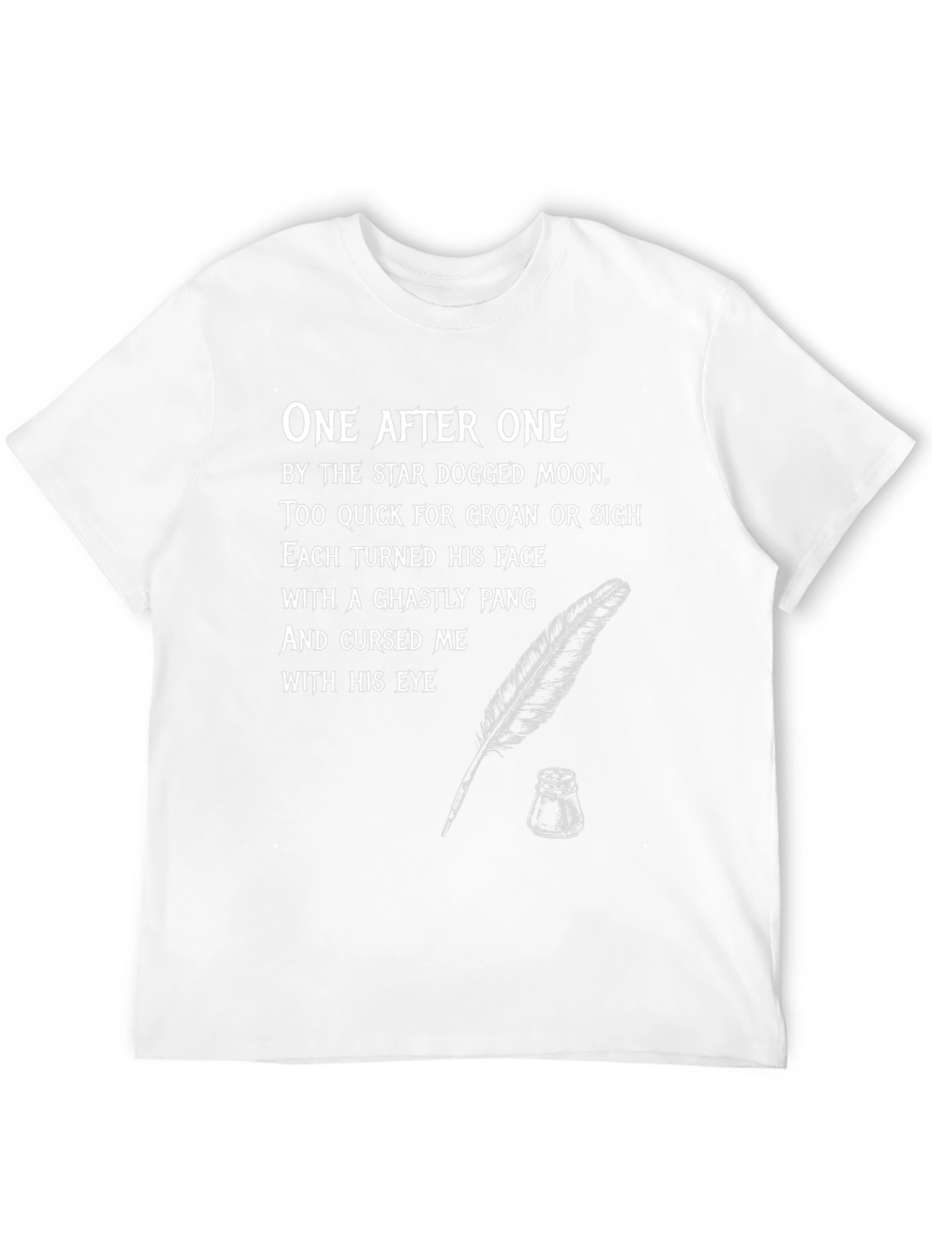 Poetry Print T-Shirt