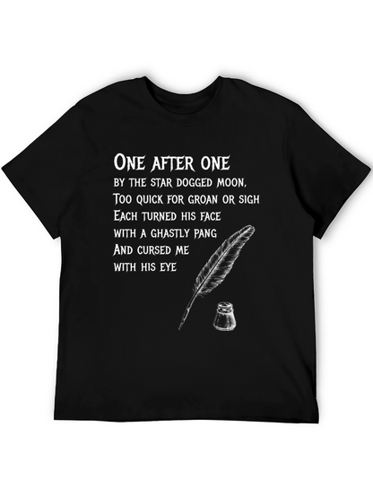 Poetry Print T-Shirt