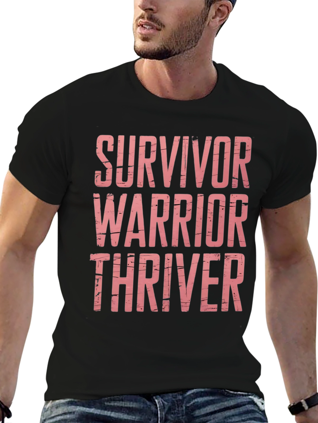 Survivor Warrior Thriver Graphic Tee