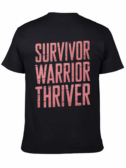 Survivor Warrior Thriver Graphic Tee