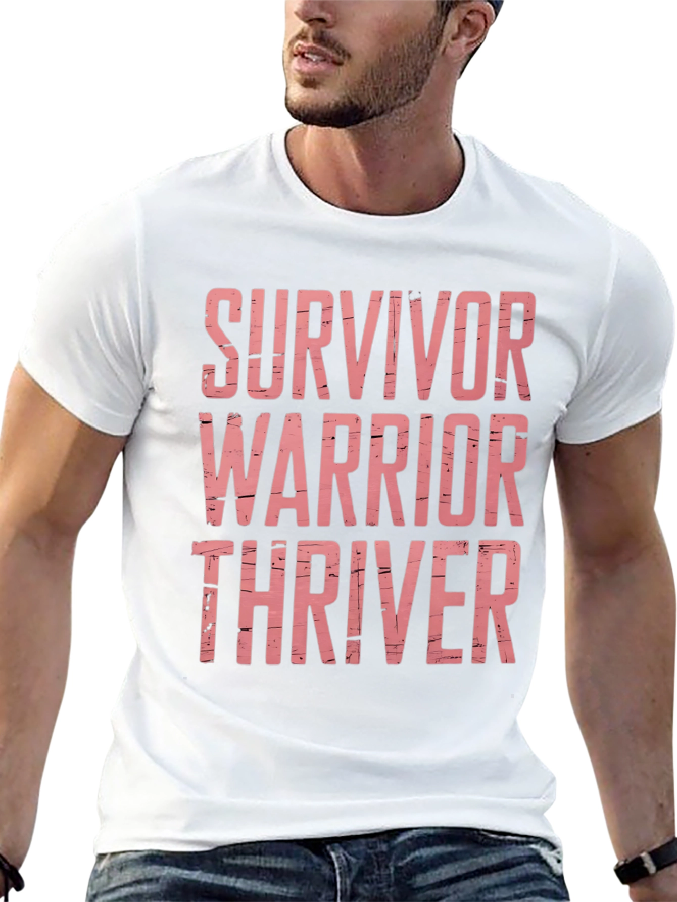 Survivor Warrior Thriver Graphic Tee