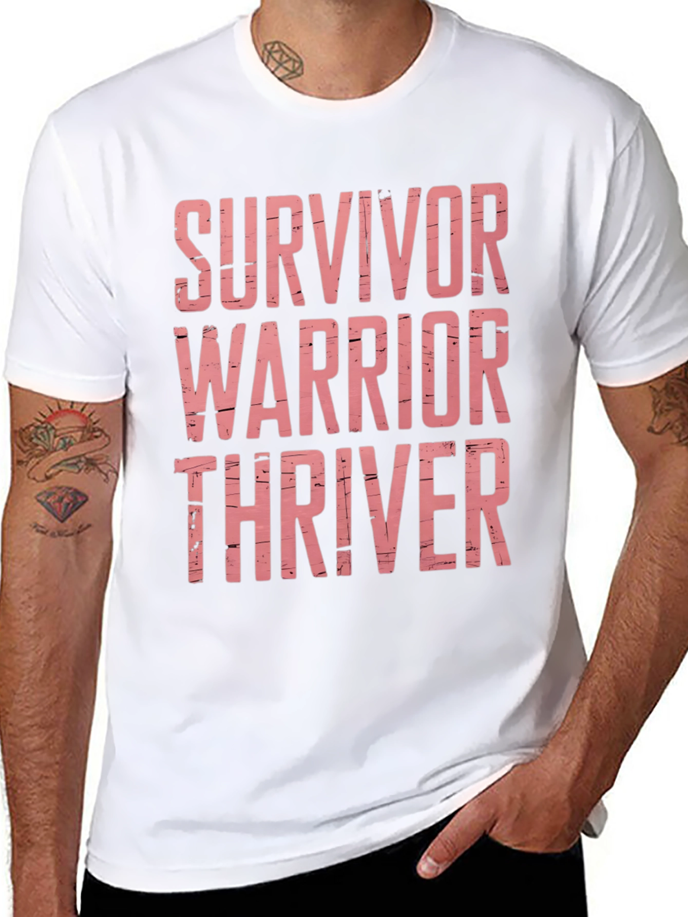 Survivor Warrior Thriver Graphic Tee