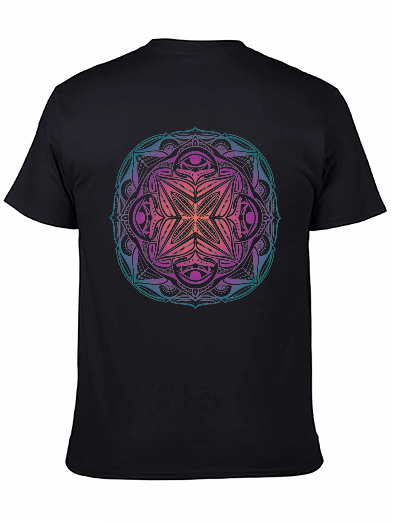 Mandala Graphic Print Mens T-Shirt