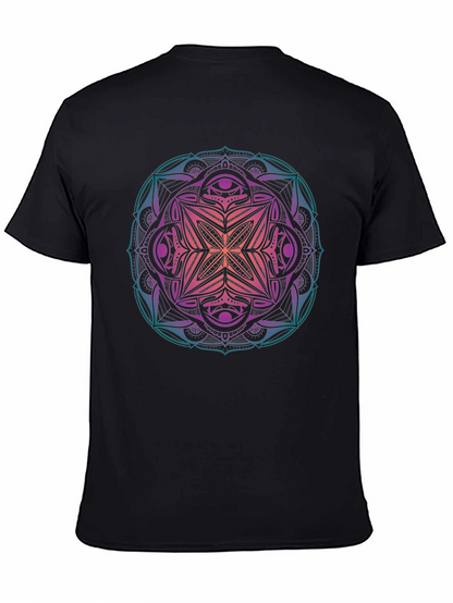 Mandala Graphic Print Mens T-Shirt