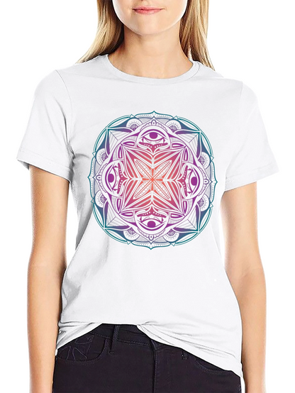 Mandala Graphic Print Mens T-Shirt