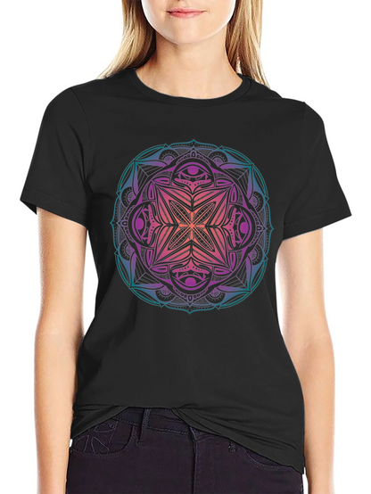 Mandala Graphic Print Mens T-Shirt