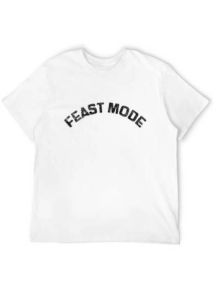 Feast Mode Black Graphic T-Shirt