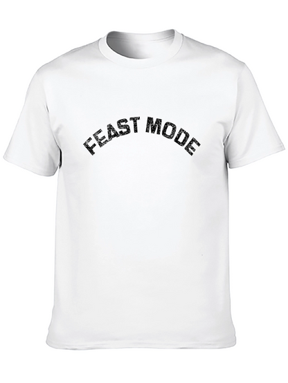 Feast Mode Black Graphic T-Shirt