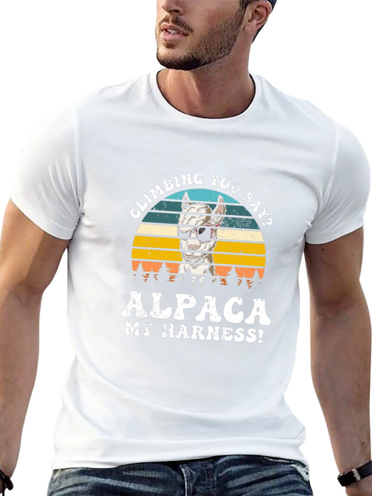 Climbing Alpaca My Harness T-Shirt