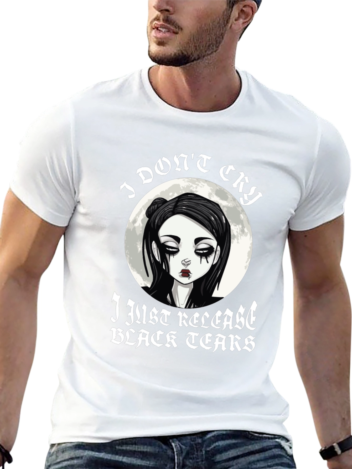 Emo Black Tears T-Shirt