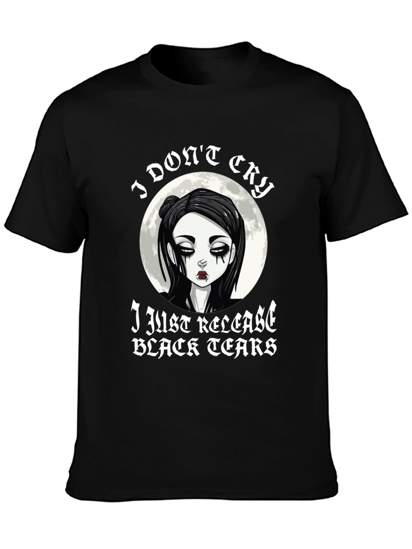 Emo Black Tears T-Shirt