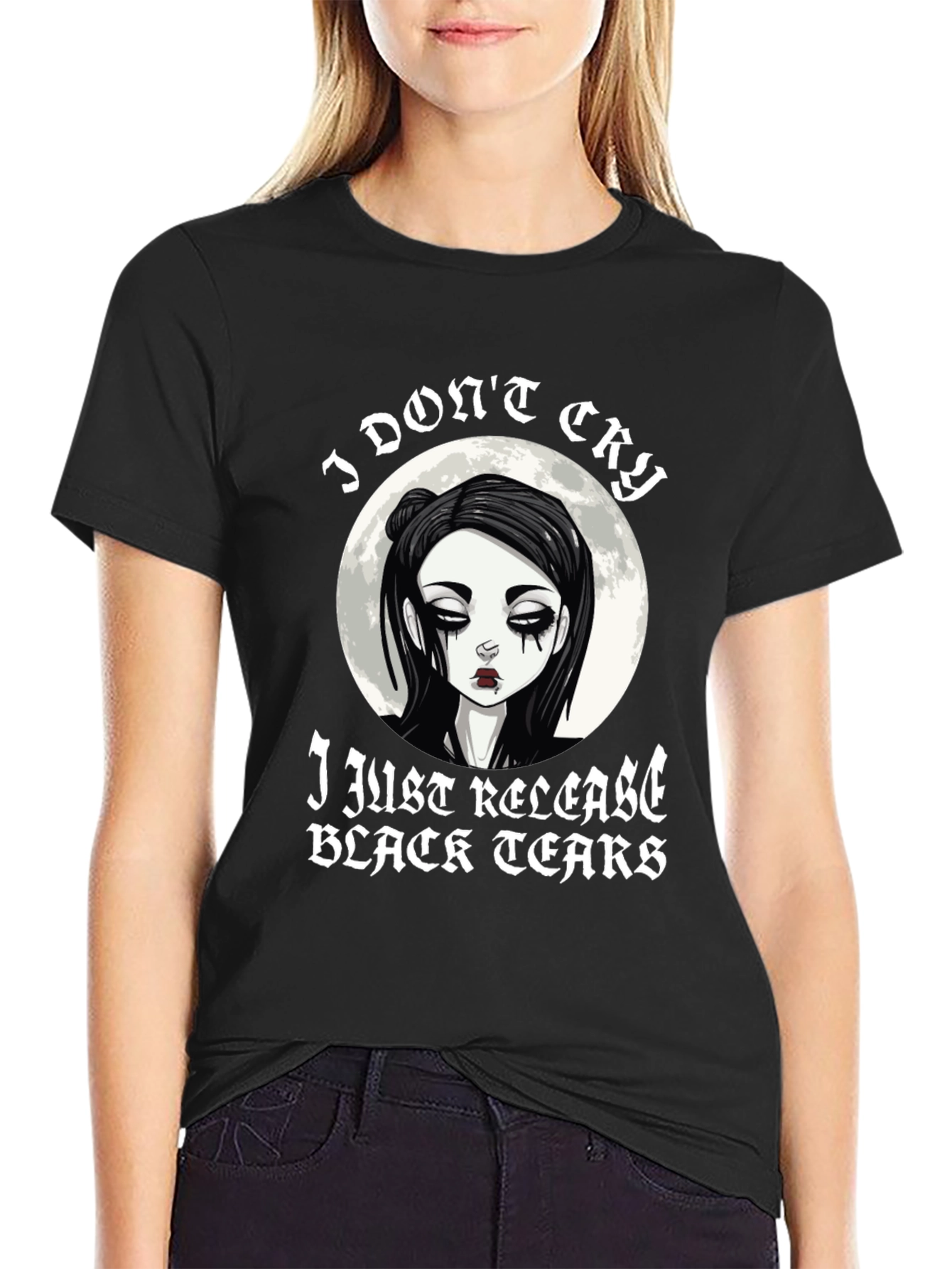 Emo Black Tears T-Shirt