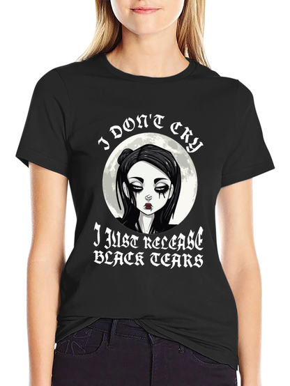 Emo Black Tears T-Shirt
