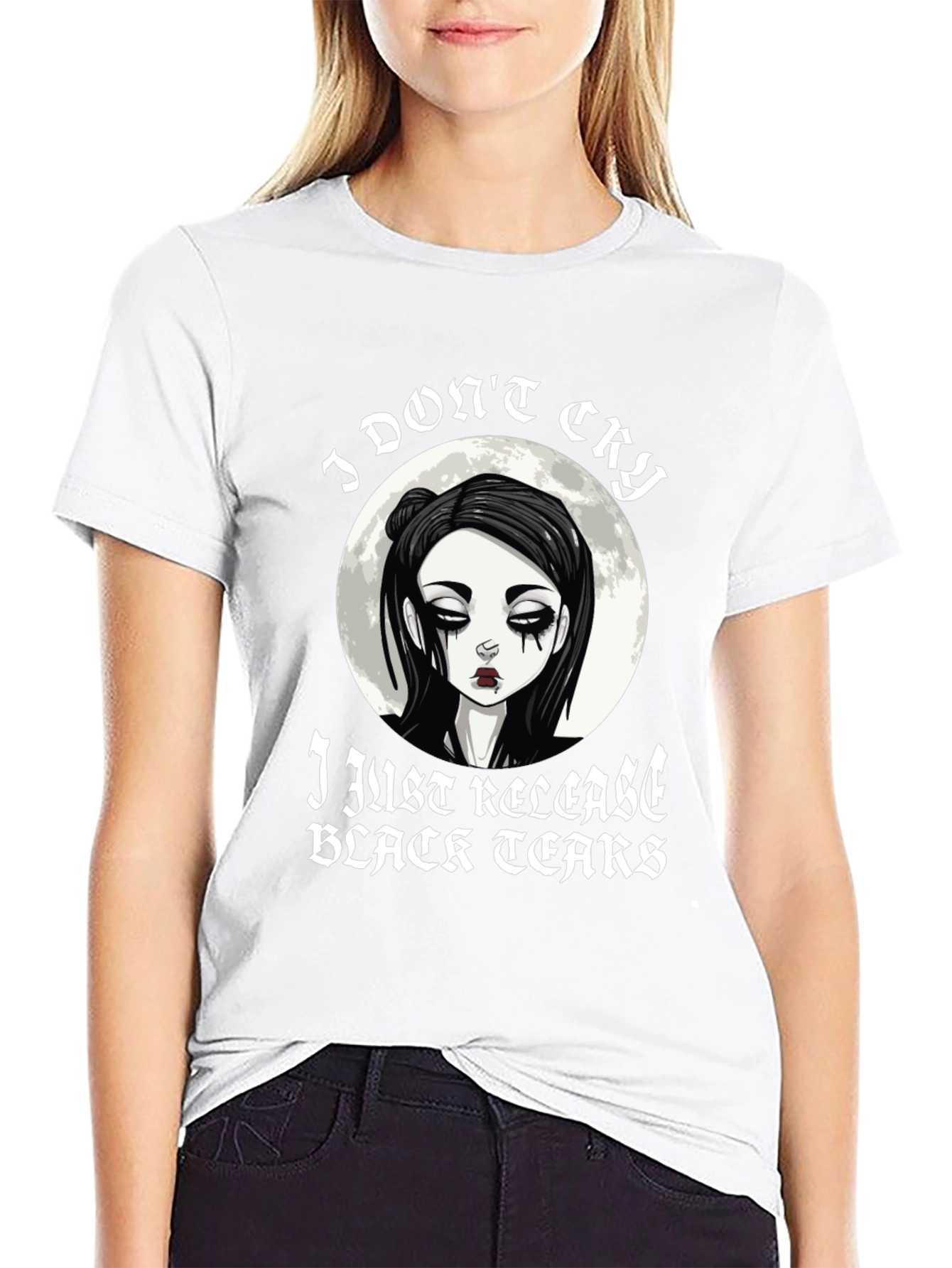 Emo Black Tears T-Shirt
