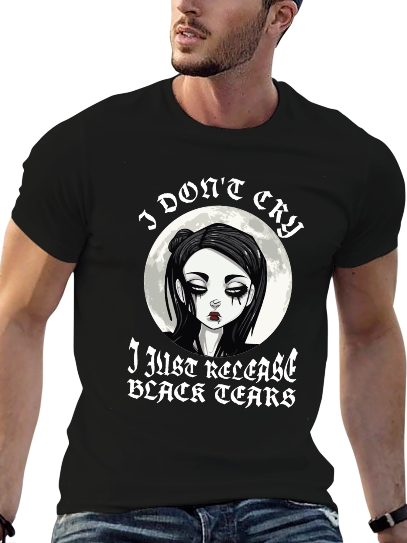 Emo Black Tears T-Shirt
