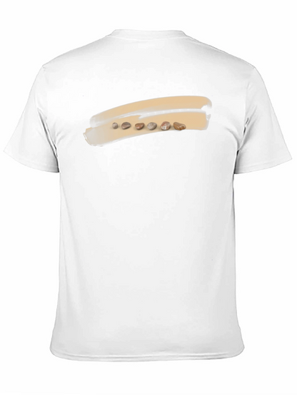 Unique Pebble Art Black T-Shirt