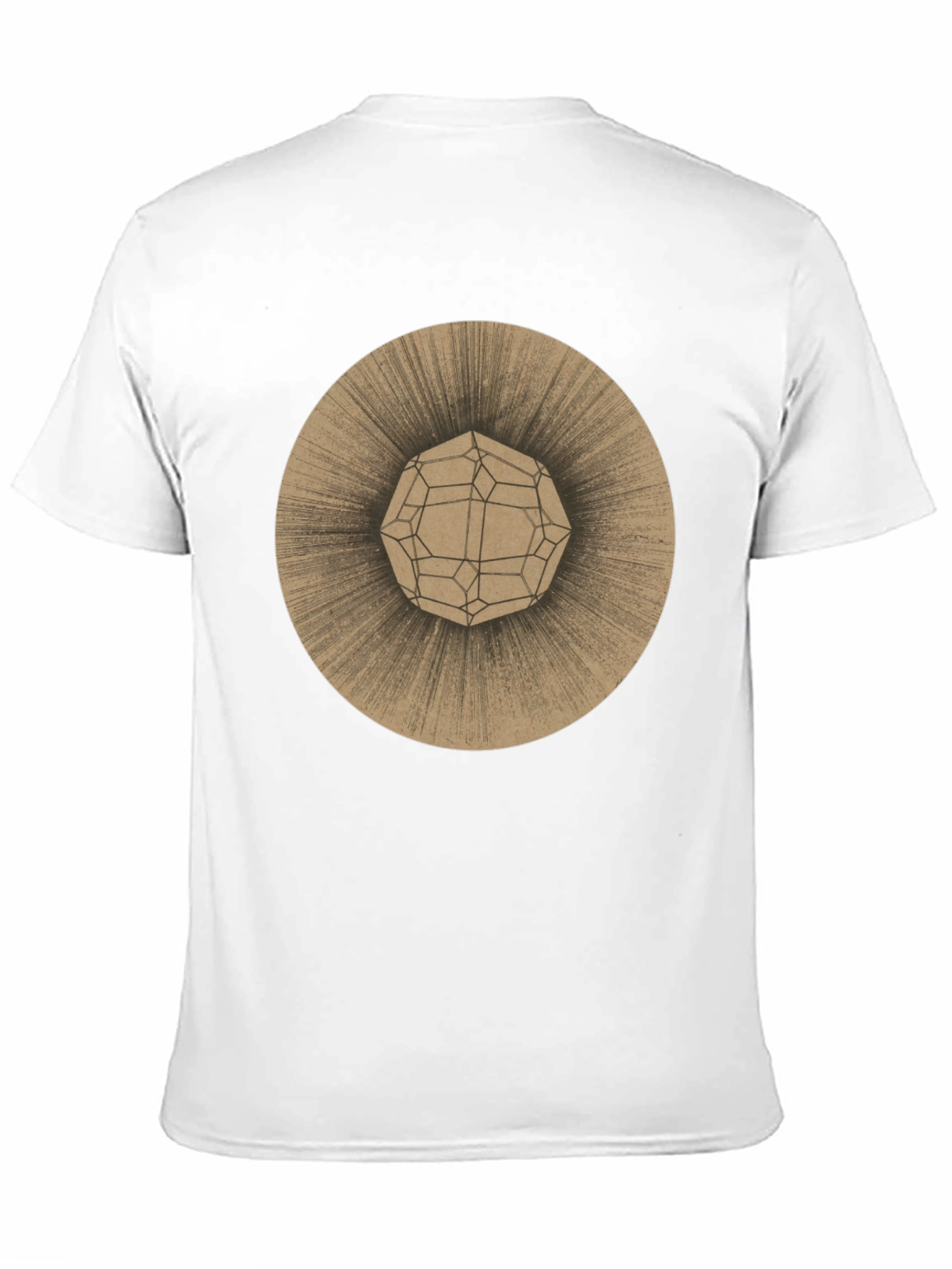 Geometric Orb Tee - Stylish Graphic Print T-Shirt