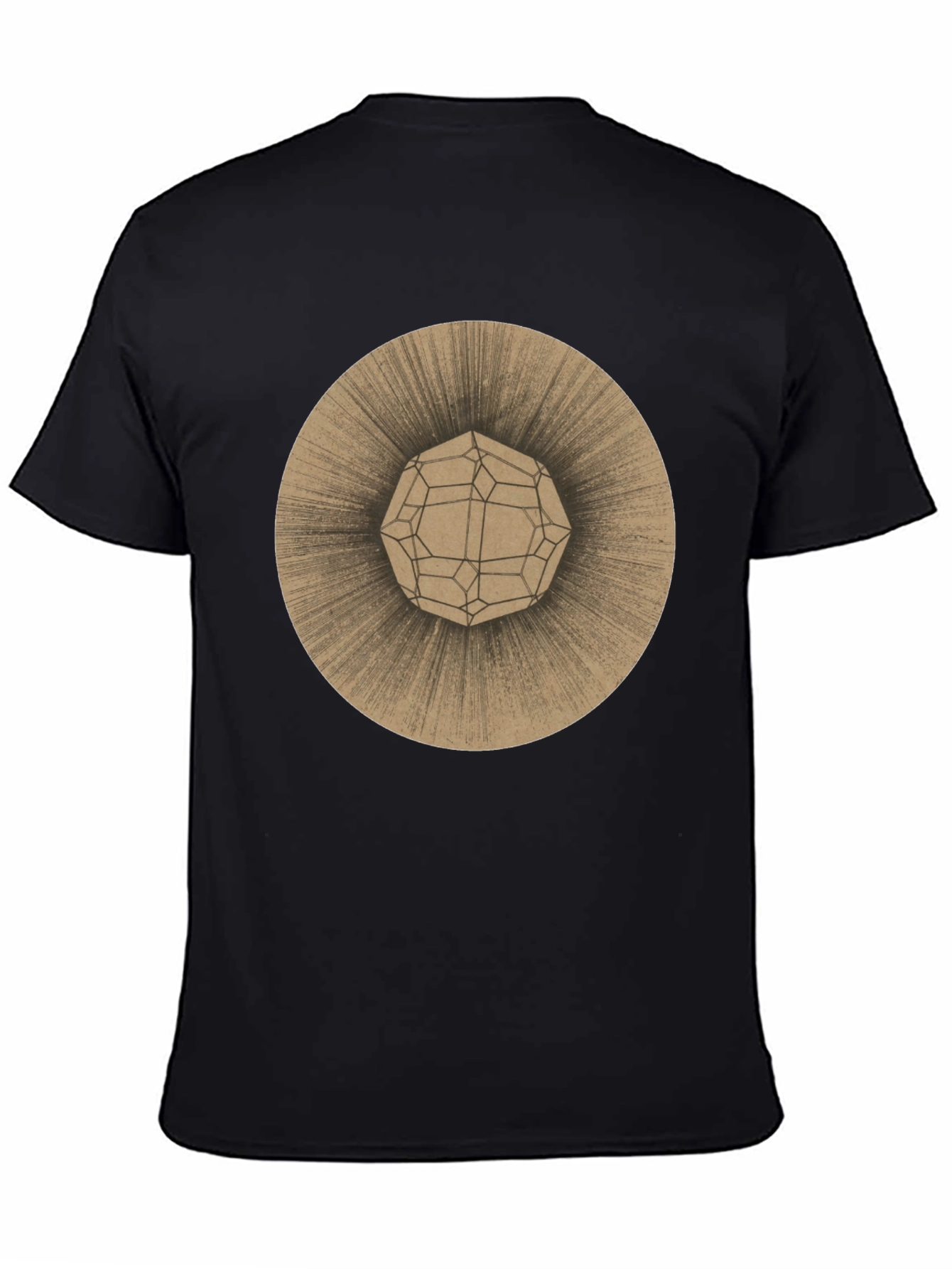 Geometric Orb Tee - Stylish Graphic Print T-Shirt