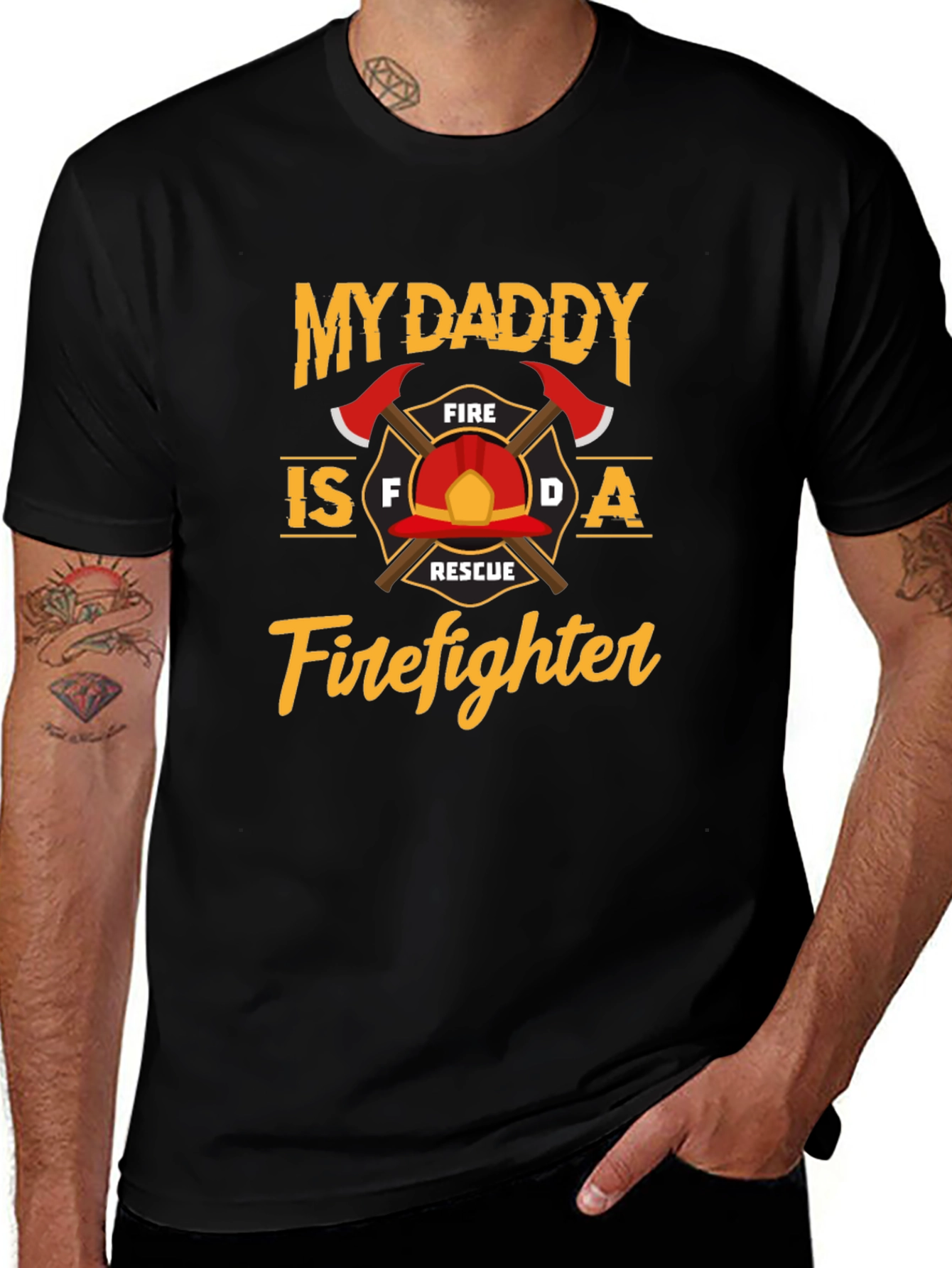 My Daddy Is A Firefighter T-Shirt